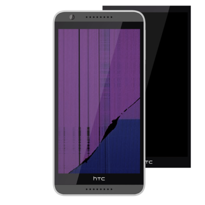 Wymiana wyświetlacza LCD HTC 820